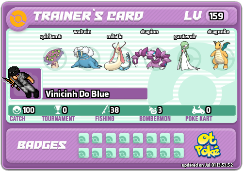 Vinicinh Do Blue Card otPokemon.com