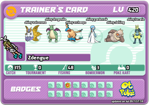 Zdengue Card otPokemon.com