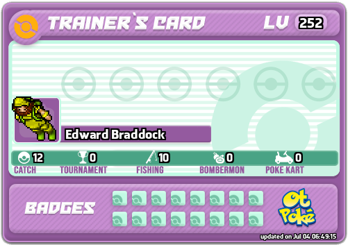 Edward Braddock Card otPokemon.com