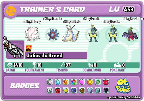 Julius do Breed Card otPokemon.com