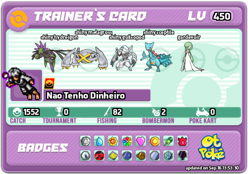 Nao Tenho Dinheiro Card otPokemon.com