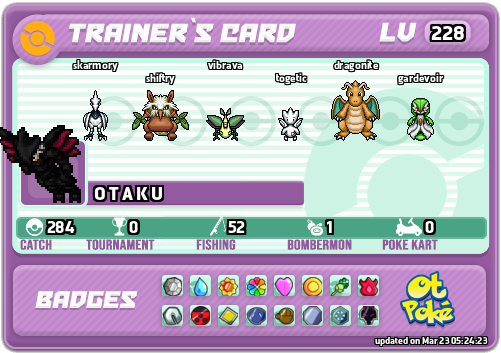 O T A K U Card otPokemon.com