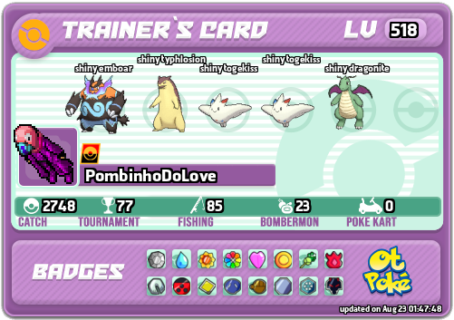 PombinhoDoLove Card otPokemon.com