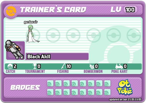 Black Akll Card otPokemon.com