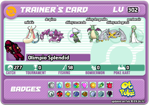 Olimpio Splendid Card otPokemon.com
