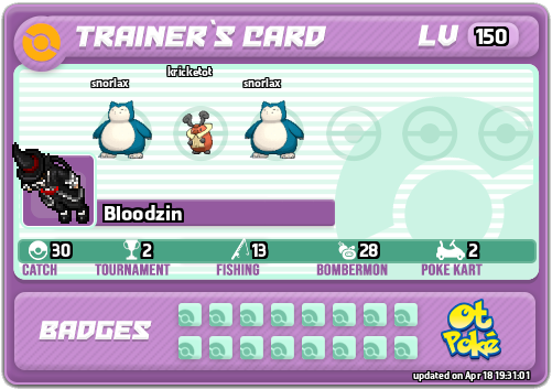 Bloodzin Card otPokemon.com