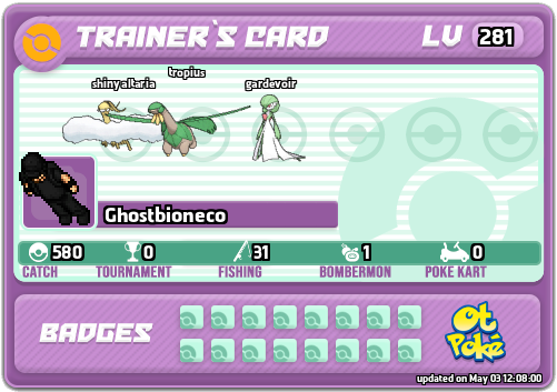 Ghostbioneco Card otPokemon.com