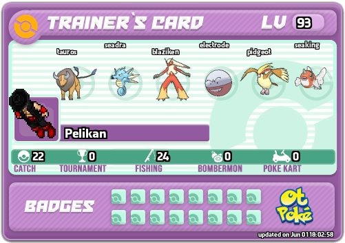 Pelikan Card otPokemon.com