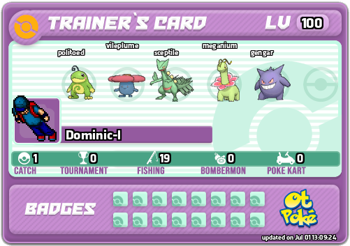 Dominic-l Card otPokemon.com