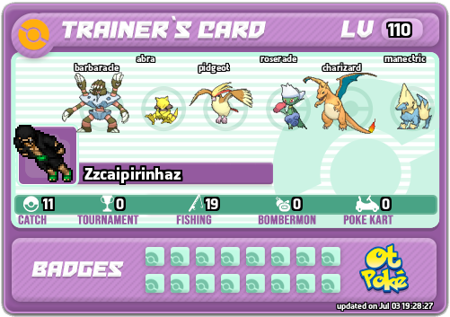 Zzcaipirinhaz Card otPokemon.com