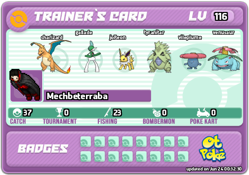 Mechbeterraba Card otPokemon.com