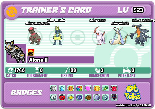 Alone II Card otPokemon.com