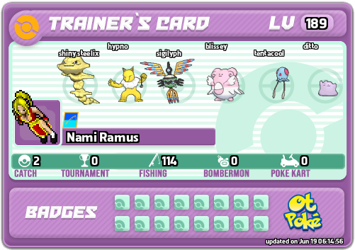 Nami Ramus Card otPokemon.com