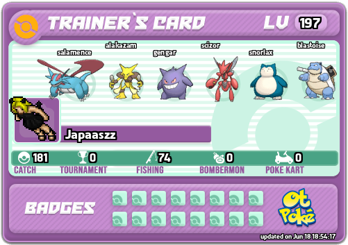 Japaaszz Card otPokemon.com