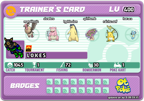 L O K E S Card otPokemon.com