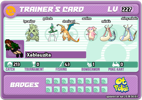 Xablauzita Card otPokemon.com