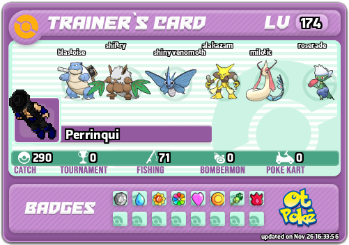 Perrinqui Card otPokemon.com