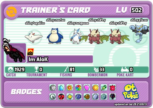 K E Y Card otPokemon.com