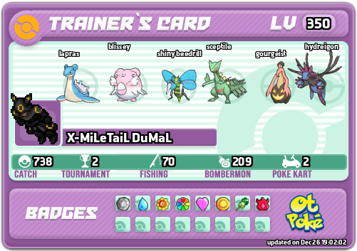 X-MiLeTaiL DuMaL Card otPokemon.com
