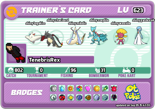 TenebrisRex Card otPokemon.com