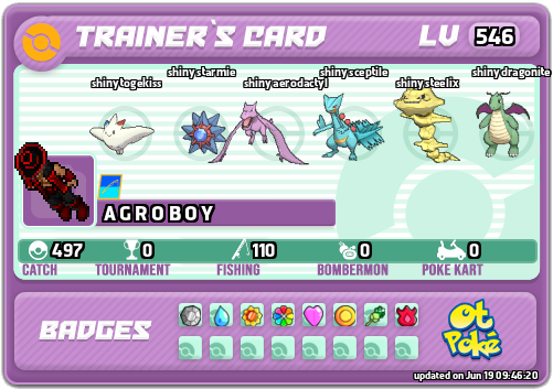 A G R O B O Y Card otPokemon.com