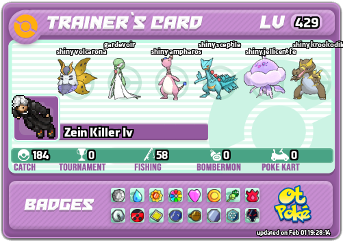 Zein Killer Iv Card otPokemon.com