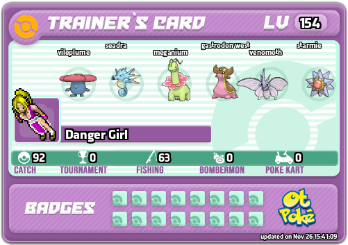 Danger Girl Card otPokemon.com