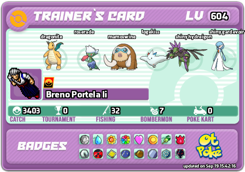 Breno Portela Ii Card otPokemon.com