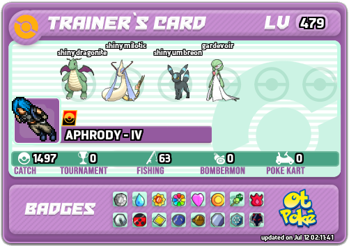 APHRODY - IV Card otPokemon.com