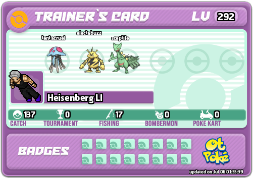 Heisenberg Ll Card otPokemon.com