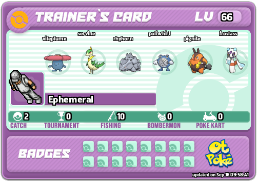 Ephemeral Card otPokemon.com