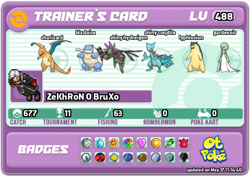 ZeKhRoN O BruXo Card otPokemon.com