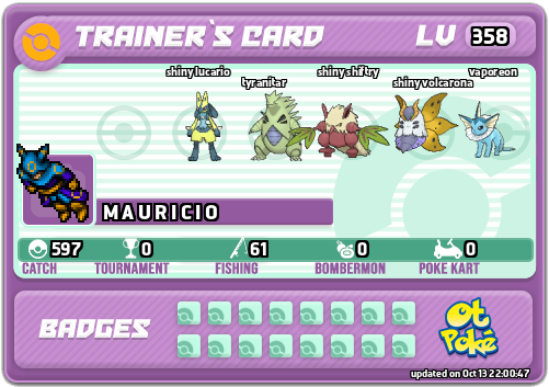 M A U R I C I O Card otPokemon.com