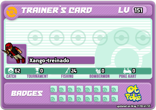 Xango-treinado Card otPokemon.com