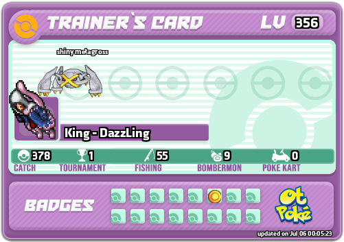 King - DazzLing Card otPokemon.com
