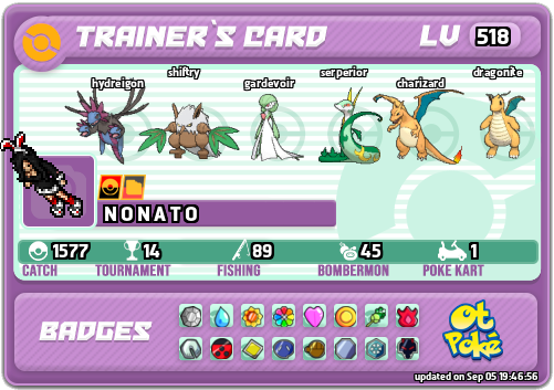 N O N A T O Card otPokemon.com