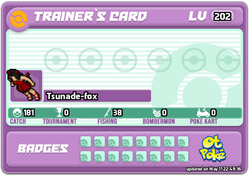 Tsunade-fox Card otPokemon.com