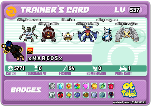 x M A R C O S x Card otPokemon.com