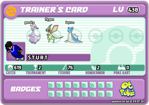 S T U R T Card otPokemon.com