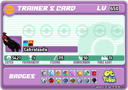 Cabralzada Card otPokemon.com
