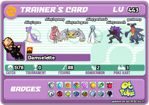 Damselette Card otPokemon.com