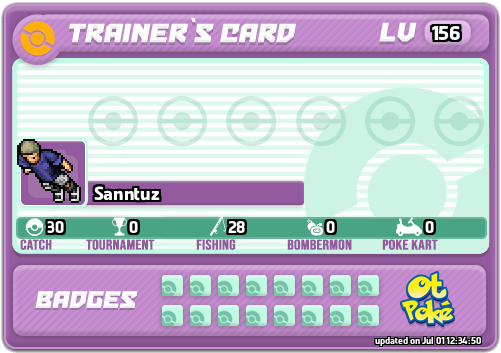 Sanntuz Card otPokemon.com