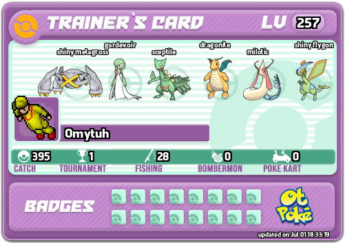 Omytuh Card otPokemon.com