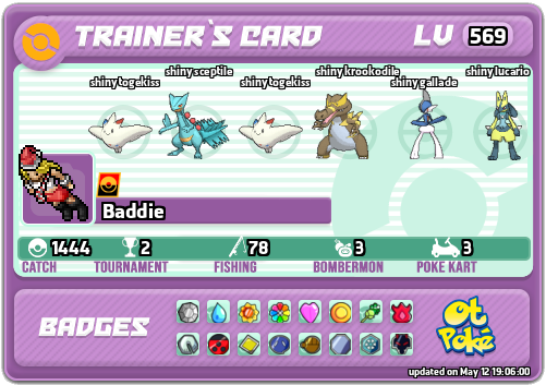Baddie Card otPokemon.com