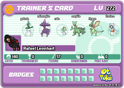 Rafael Leonhart Card otPokemon.com