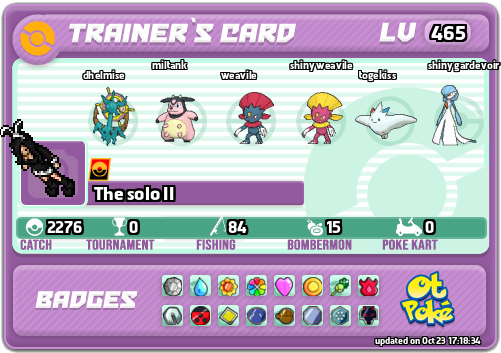 The solo II Card otPokemon.com