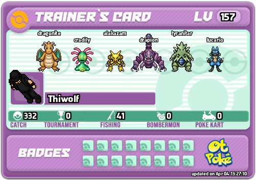Thiwolf Card otPokemon.com
