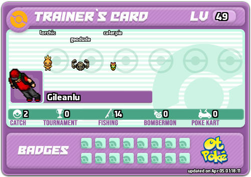 Gileanlu Card otPokemon.com