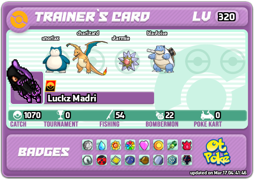 Luckz Madri Card otPokemon.com