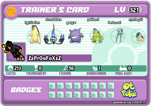 ZzPrOoFoXzZ Card otPokemon.com